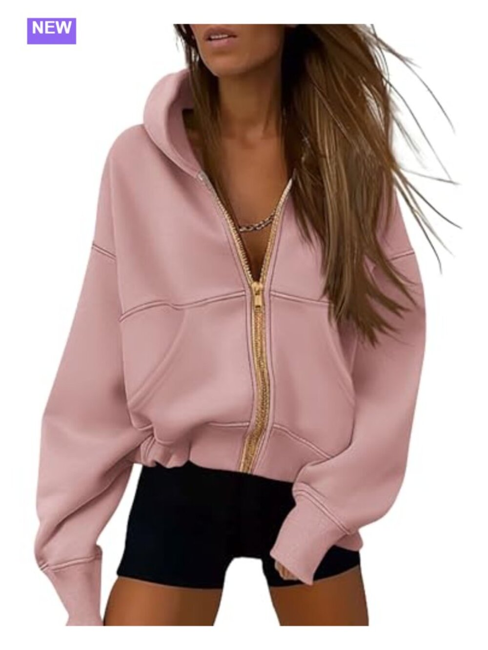 PRETTYGARDEN Women's Zip Up Fleece Hoodie Sweatshirt with Pockets